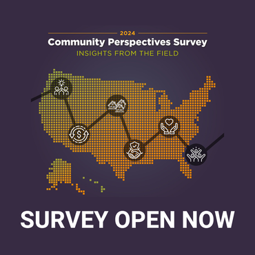 The graphic shows a map of the U.S. with the words, "Survey Open Now."